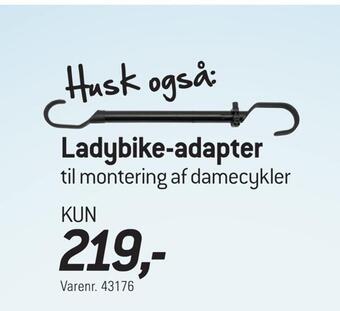 Thansen Ladybike-adapter tilbud