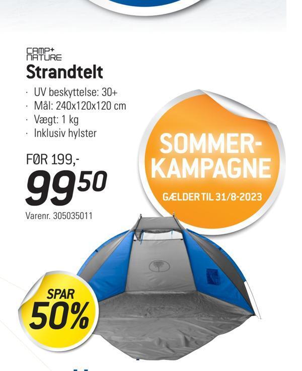 Thansen Strandtelt tilbud