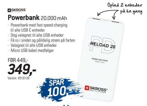 Thansen Powerbank tilbud