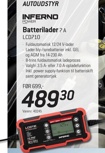Thansen Batterilader tilbud