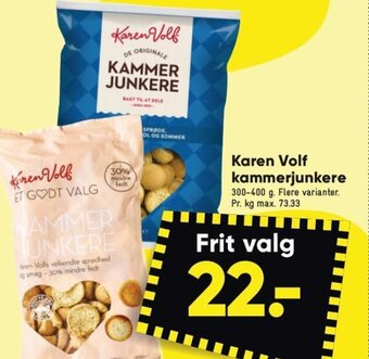 Bilka Karen Volf kammerjunkere tilbud