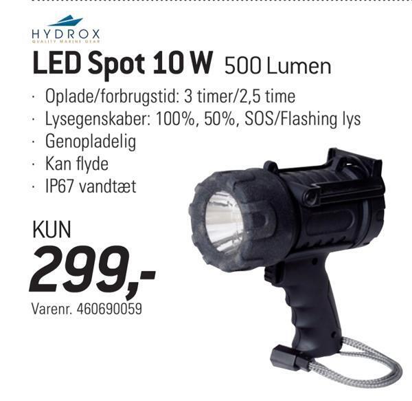 Thansen Led spot tilbud