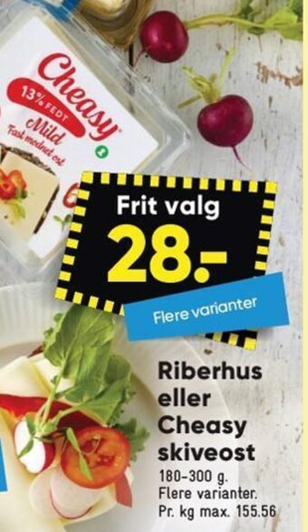 Riberhus eller Cheasy skiveost