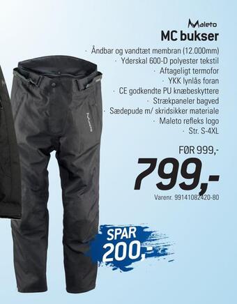 Thansen Mc bukser tilbud