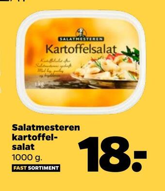 Netto Salatmesteren kartoffelsalat tilbud