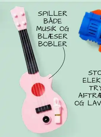 Netto Sæbeboble ukulele tilbud