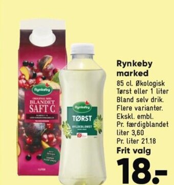 Bilka Rynkeby marked tilbud