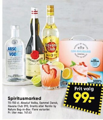 Bilka Spiritusmarked tilbud