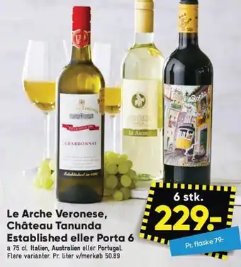 Le Arche Veronese, Château Tanunda Established eller Porta 6
