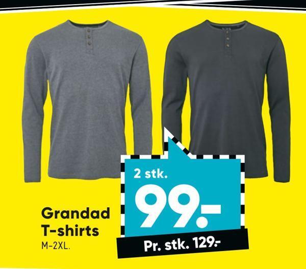 Bilka Grandad t-shirts tilbud