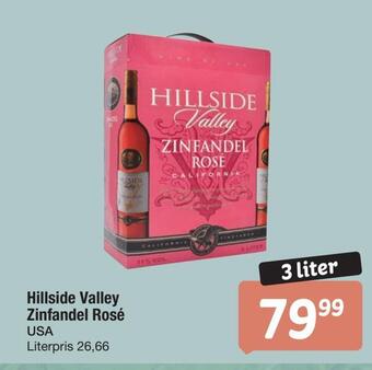 Fakta Tyskland Hillside valley zinfandel rosé tilbud