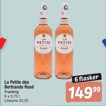 Fakta Tyskland La petite des bertrands rosé tilbud