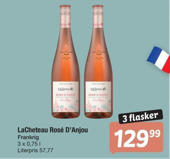 Fakta Tyskland Lacheteau rosé d'anjou tilbud