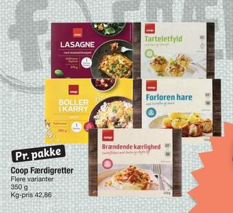 Fakta Tyskland Coop færdigretter tilbud