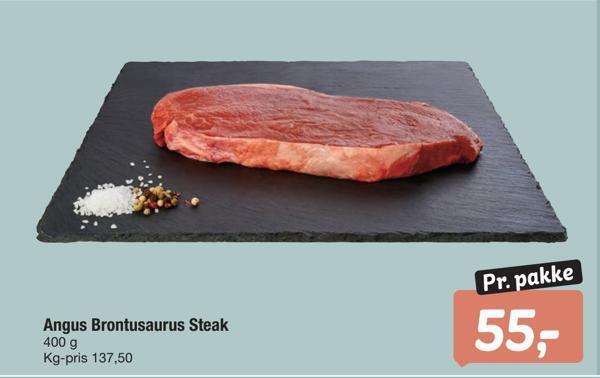Fakta Tyskland Angus brontusaurus steak tilbud