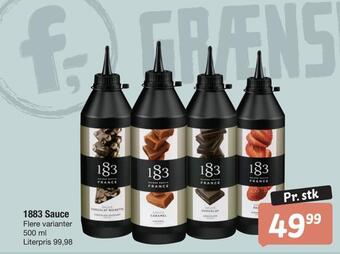 Fakta Tyskland 1883 sauce tilbud