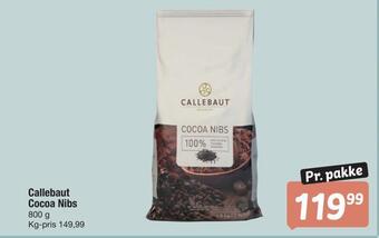 Fakta Tyskland Callebaut cocoa nibs tilbud