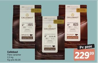 Fakta Tyskland Callebaut tilbud