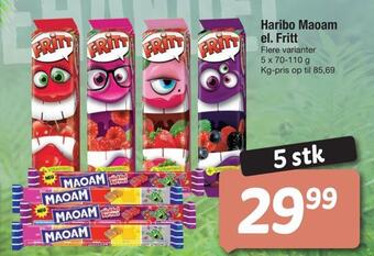 Fakta Tyskland Haribo maoam el. fritt tilbud