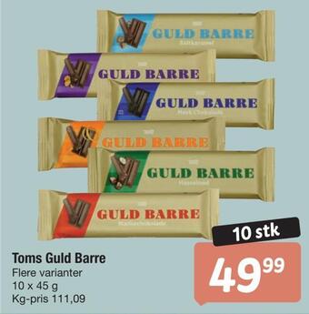 Fakta Tyskland Toms guld barre tilbud