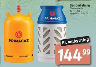 Fakta Tyskland Gas ombytning tilbud