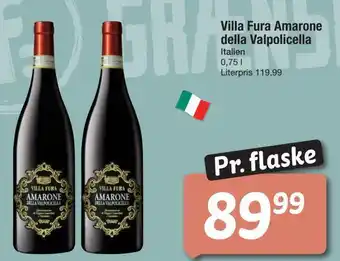 Villa fura amarone della valpolicella