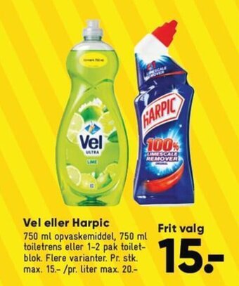 Vel eller Harpic