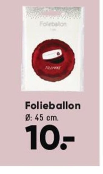 Bilka Folieballon tilbud