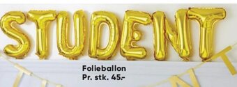 Bilka Folieballon tilbud