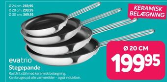 Din Isenkræmmer Eva trio stegepande tilbud
