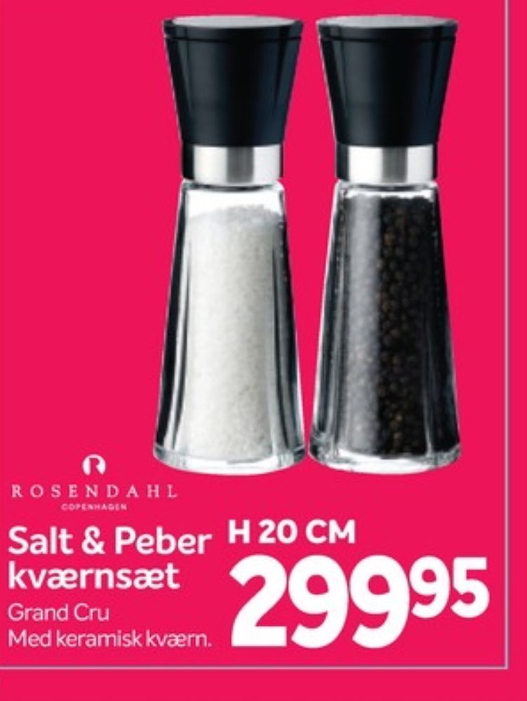 Din Isenkræmmer Peugeot salt og peber-sæt tilbud