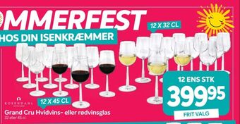 Din Isenkræmmer Grand cru glas tilbud