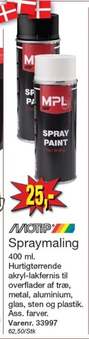 Harald Nyborg Motip spraymaling tilbud