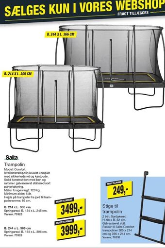 Harald Nyborg Salta trampolin tilbud