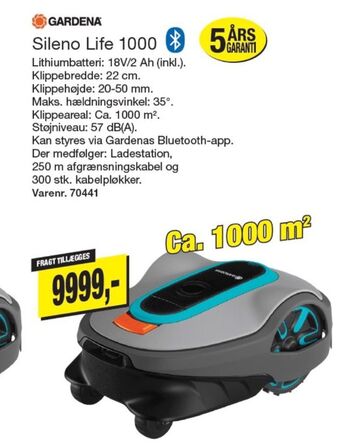 Harald Nyborg Gardena robotplæneklipper tilbud