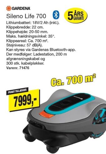 Gardena robotplæneklipper