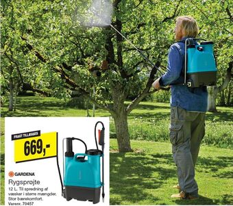 Gardena tryksprøjte