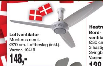 Ukendt loftventilator