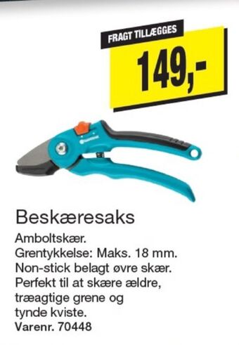 Harald Nyborg Gardena beskæresaks tilbud