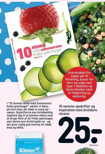 REMA 1000 10 nemme opskrifter og inspiration med årstidens råvarer tilbud
