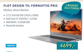 CBC Medion akoya bærbar tilbud