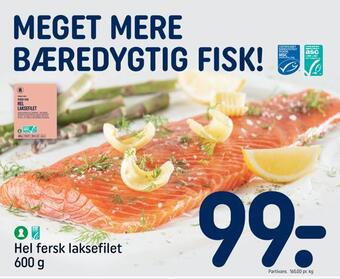 REMA 1000 Hel fersk laksefilet tilbud