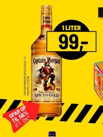 Captain morgan spiced gold