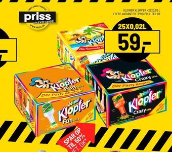 Priss Kleiner klopfer tilbud
