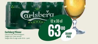 Min Købmand Carlsberg pilsner tilbud