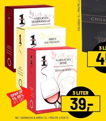 No. 1 garnacha & airen