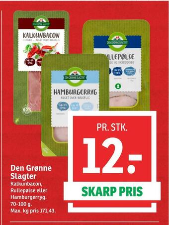 SPAR Den grønne slagter tilbud
