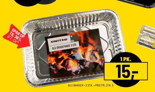 Priss Alu bakker tilbud