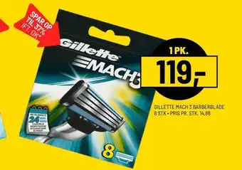 Gillette mach 3 barberblade