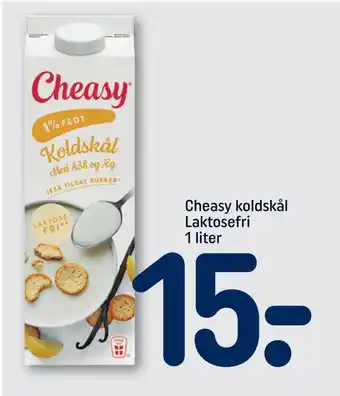 REMA 1000 Cheasy koldskål laktosefri tilbud